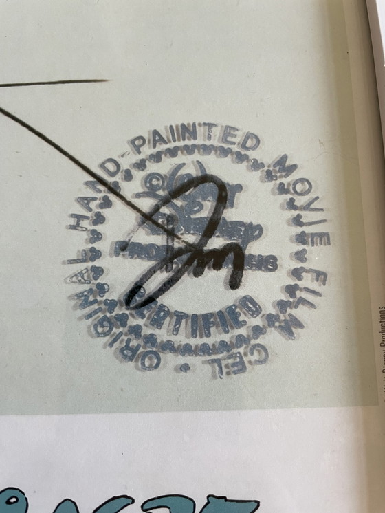 Image 1 of Walt Disney, Celsary, 1985, Copyright Walt Disney Productions