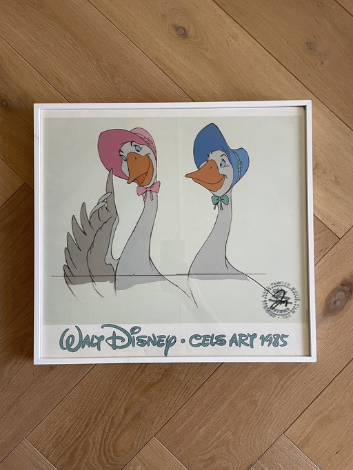 Walt Disney, Celsary, 1985, Copyright Walt Disney Productions