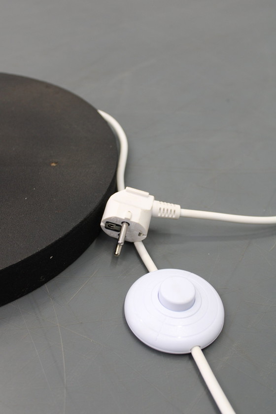 Image 1 of Italiaanse glazen vloerlamp uit 1970