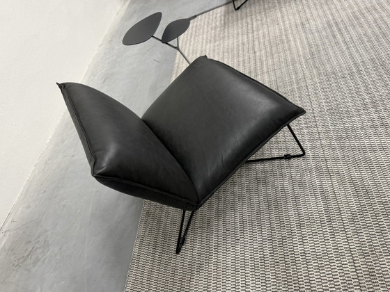 Image 1 of Jess Design Earl Fauteuil Black Bonanza Leer