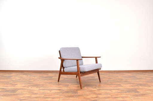 Mid Century Deense Teakhouten Leunstoel, 1960S.