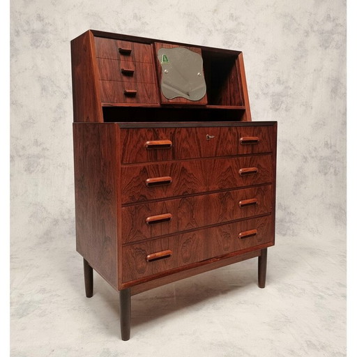 Scandinavische vintage kaptafel van rozenhout, Ag Spejl K., 1960