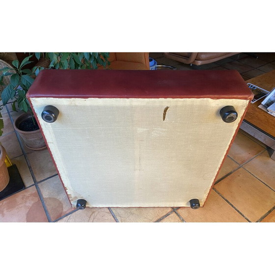 Image 1 of Vintage lederen salontafel voor De sede, Zwitserland