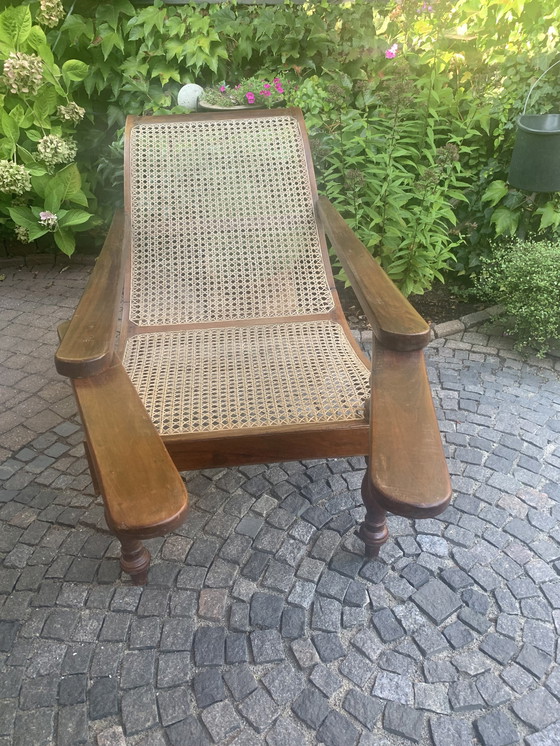 Image 1 of Vintage Planters Chair Uit Sri Lanka Rond 1930