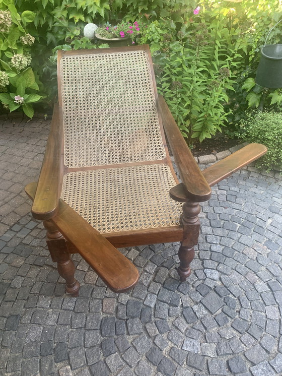 Image 1 of Vintage Planters Chair Uit Sri Lanka Rond 1930