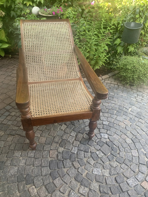 Vintage Planters Chair Uit Sri Lanka Rond 1930