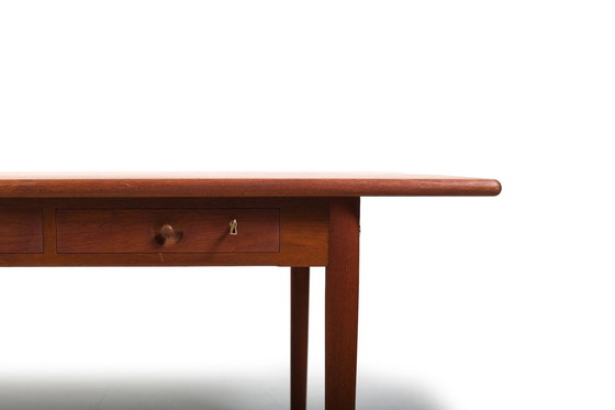 Image 1 of Zeldzaam Hans J. Wegner Pp-312 Teak bureau 1960S.