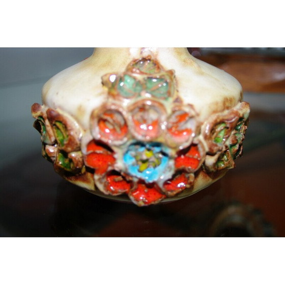 Image 1 of Vintage keramieken fles voor La Roue Vallauris