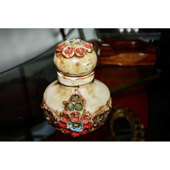 Image 1 of Vintage keramieken fles voor La Roue Vallauris