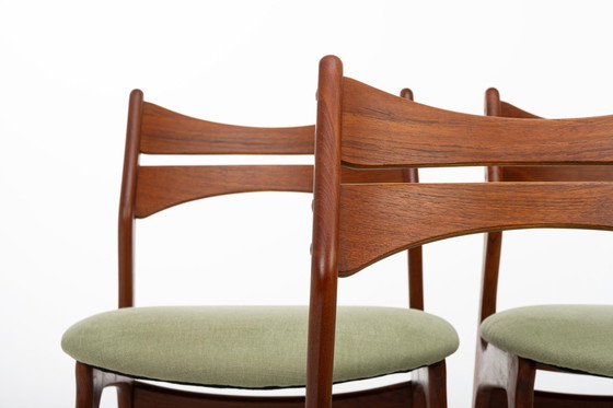 Image 1 of Vintage eetkamerstoelen van Erik Buch voor Christian Christensen Møbelfabrik, 1960S, set van 6 - Vintage Stoelen