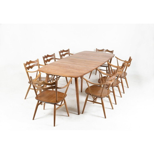 Vintage eetkamertafel van Ercol, jaren 1960