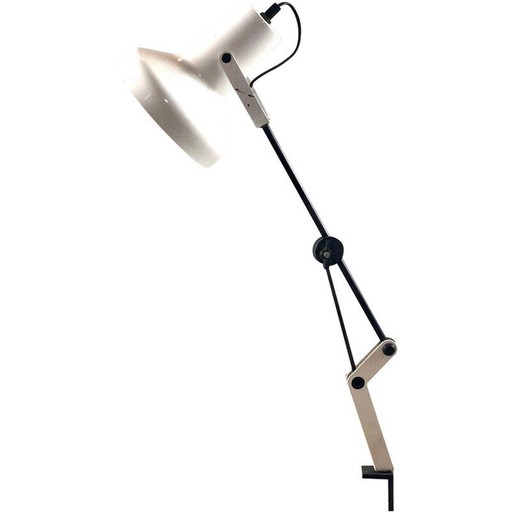 Vintage bureaulamp met clip, 1960