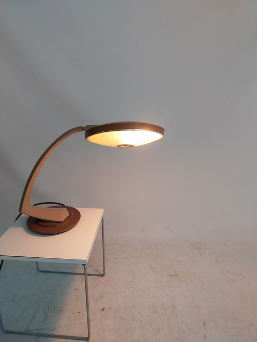 1x Fase bureaulamp Spanje 1960's.  