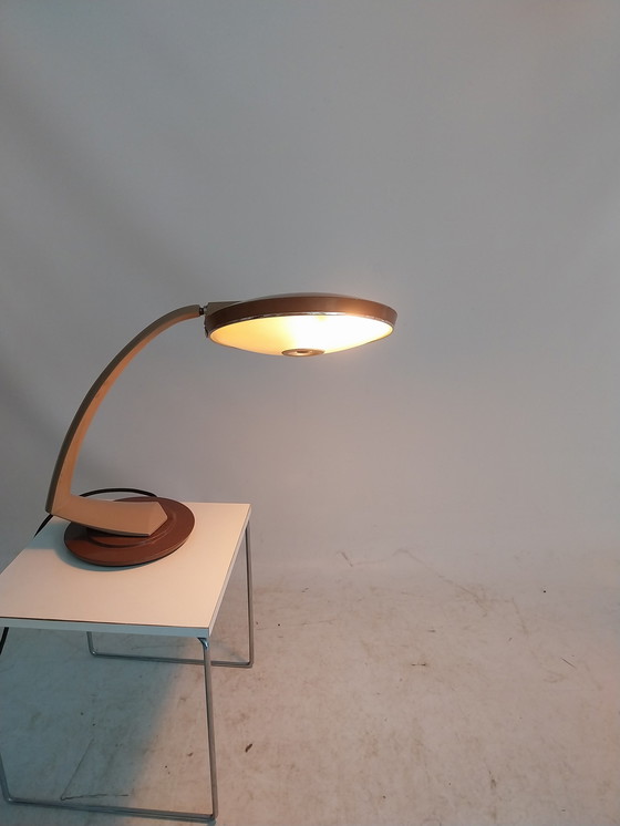 Image 1 of 1x Fase bureaulamp Spanje 1960's.  