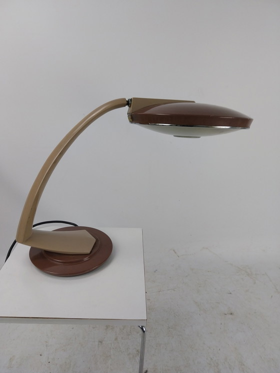 Image 1 of 1x Fase bureaulamp Spanje 1960's.  