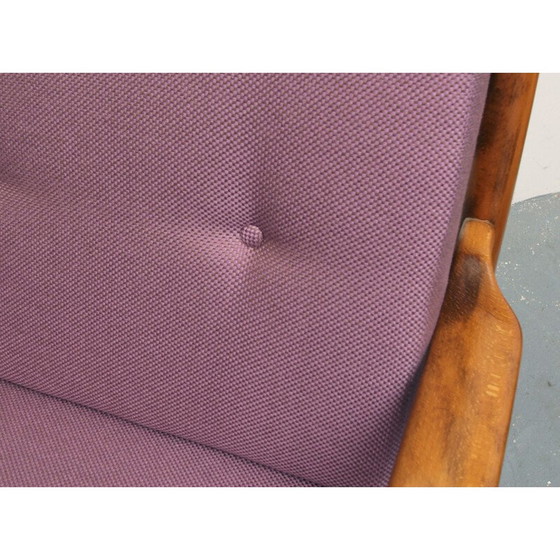 Image 1 of Vintage fauteuil in kleur lila 1960