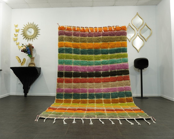 Image 1 of Berber Vloerkleed - 275 Cm X 166 Cm - Gekleurde Wol