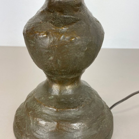 Image 1 of Vintage bronzen tafellamp, Oostenrijk 1960