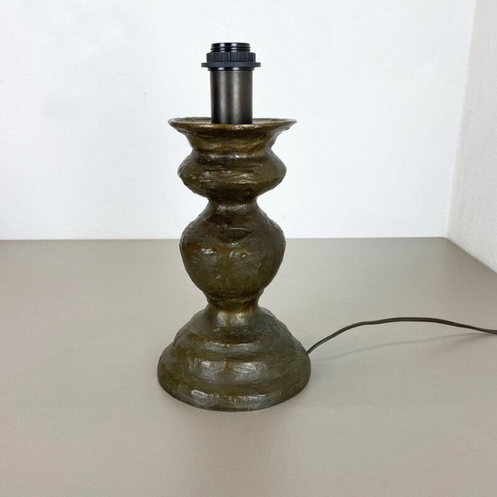 Image 1 of Vintage bronzen tafellamp, Oostenrijk 1960