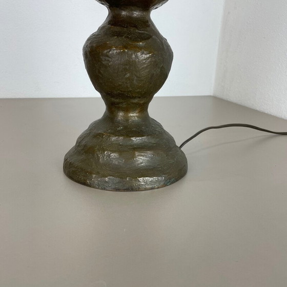 Image 1 of Vintage bronzen tafellamp, Oostenrijk 1960