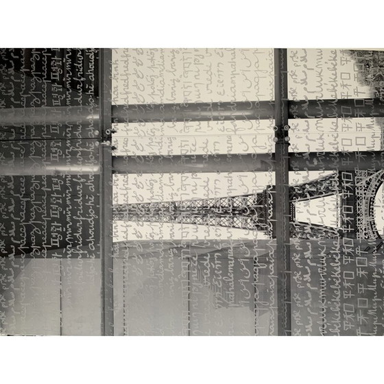 Image 1 of Vintage foto van de Eiffeltoren door Fabrice Vallon, 2007