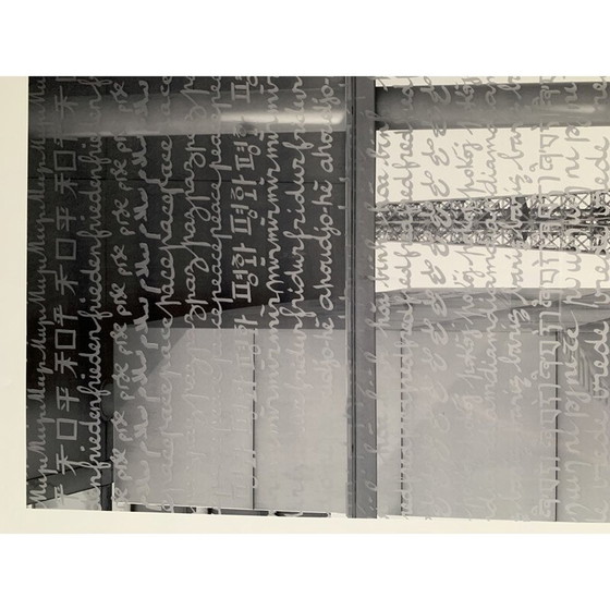 Image 1 of Vintage foto van de Eiffeltoren door Fabrice Vallon, 2007