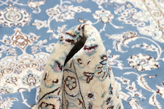 Image 1 of Elegant Perzisch tapijt Handgeknoopt Nain 9 Lah - Afmeting.236 X 150 cm -Nr.401465-01