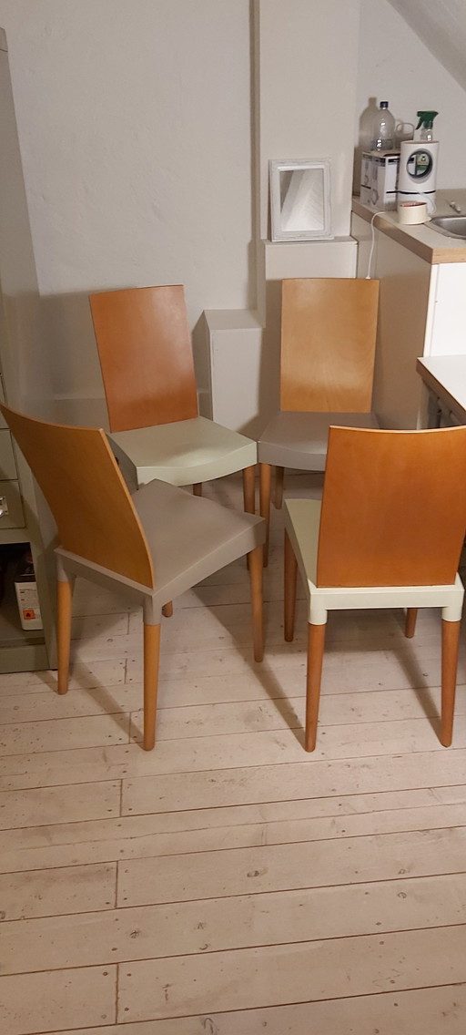 5x Kartell Miss Trip chair