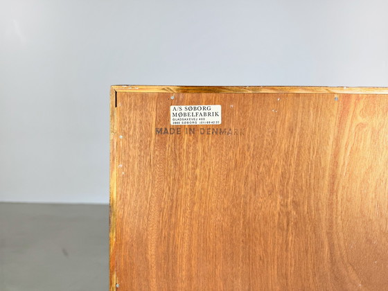 Image 1 of Mid Century Dressoir Søborg Møbelfabrik Børge Mogensen Teakhout