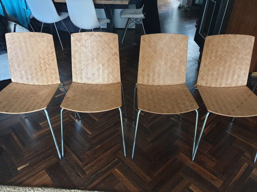 4x Ikea Collectibles Eliot stoelen