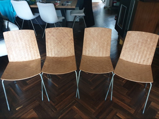 4x Ikea Collectibles Eliot stoelen