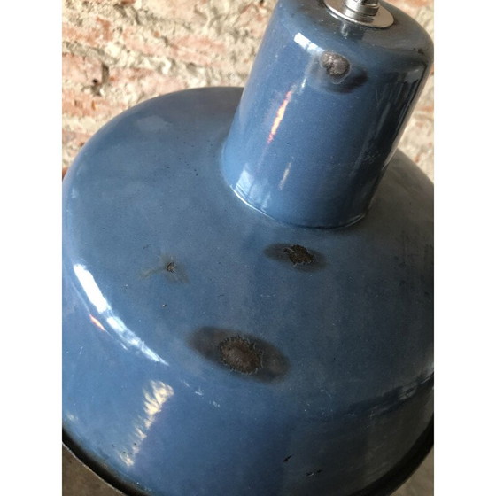 Image 1 of Vintage industriële fabriek hanglamp, 1960