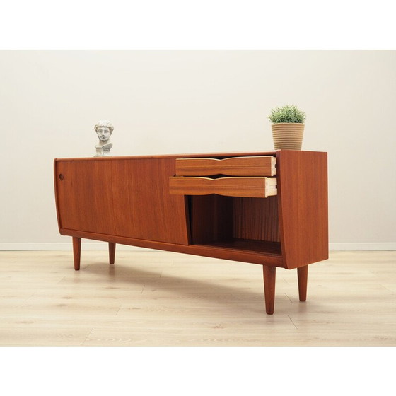 Image 1 of Vintage teakhouten dressoir, Denemarken 1970