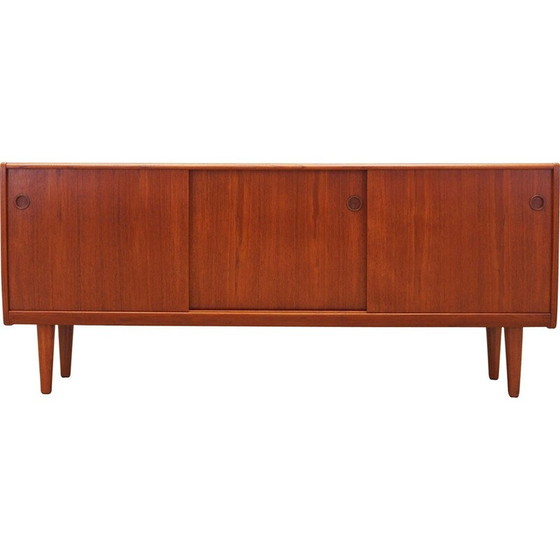 Image 1 of Vintage teakhouten dressoir, Denemarken 1970