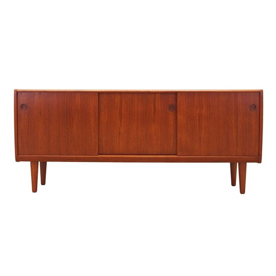 Image 1 of Vintage teakhouten dressoir, Denemarken 1970