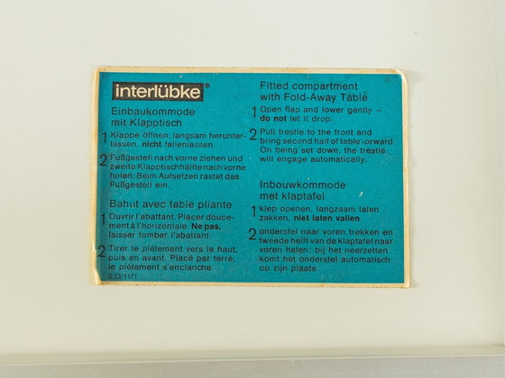 Image 1 of  Eettafel 1970S, Interlübke