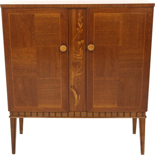 Vintage mahonie dressoir, Zweden 1940