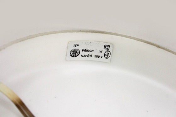 Image 1 of Vintage glazen tafellamp van Lighting Glass, 1970S