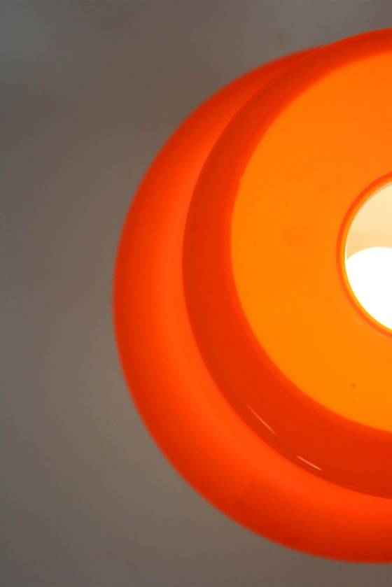 Image 1 of Vintage glazen tafellamp van Lighting Glass, 1970S