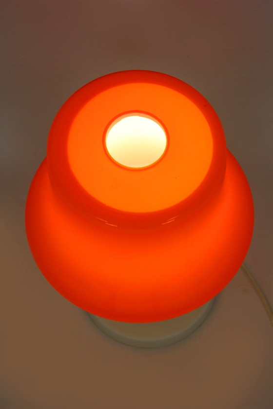 Image 1 of Vintage glazen tafellamp van Lighting Glass, 1970S