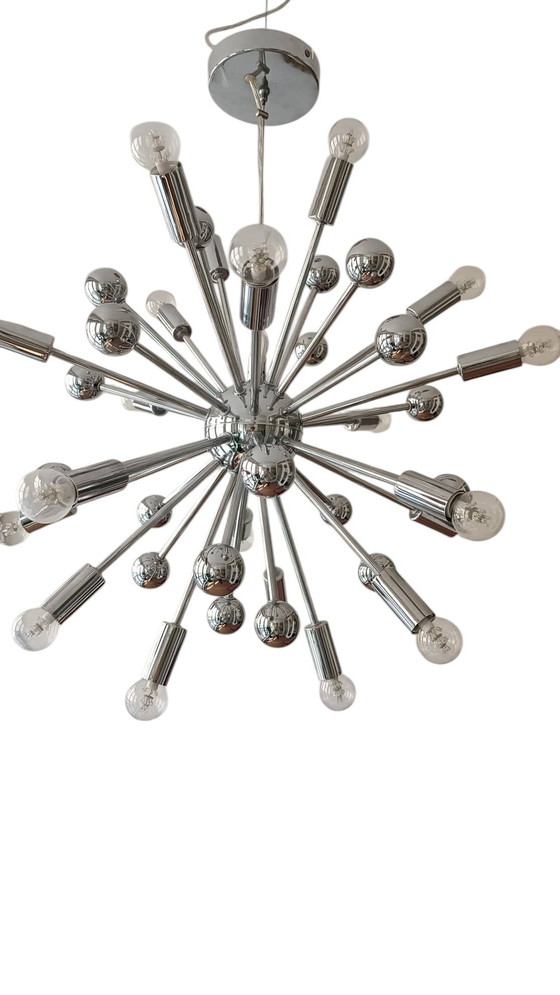 Image 1 of Sputnik Spoetnik Hanglamp Verlichting Luster Vintage Plafond