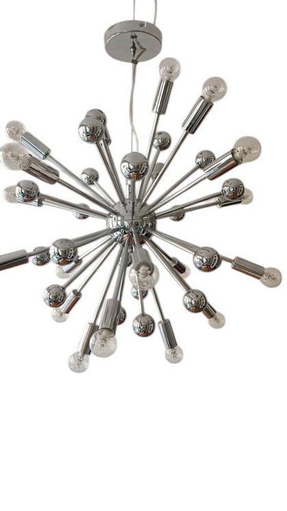 Image 1 of Sputnik Spoetnik Hanglamp Verlichting Luster Vintage Plafond