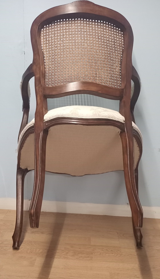 Image 1 of Lodewijk XV fauteuil in Italiaanse stijl, 1950