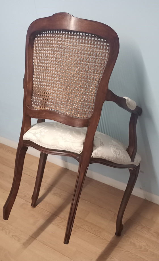 Image 1 of Lodewijk XV fauteuil in Italiaanse stijl, 1950