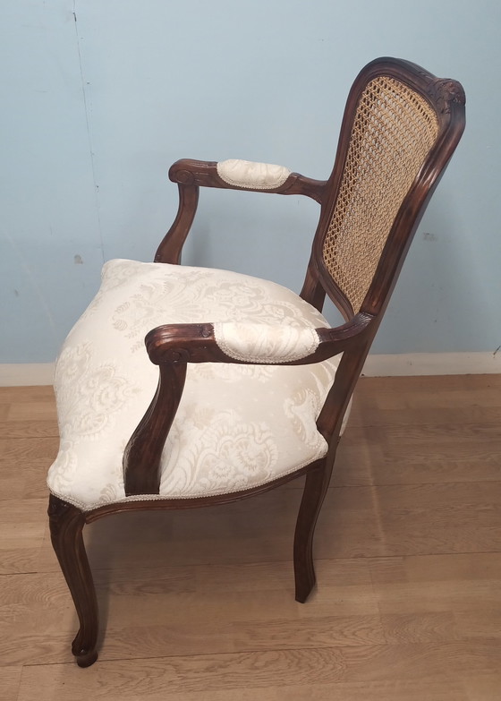 Image 1 of Lodewijk XV fauteuil in Italiaanse stijl, 1950