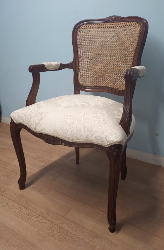 Image 1 of Lodewijk XV fauteuil in Italiaanse stijl, 1950