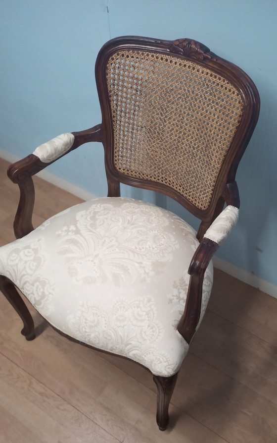 Image 1 of Lodewijk XV fauteuil in Italiaanse stijl, 1950