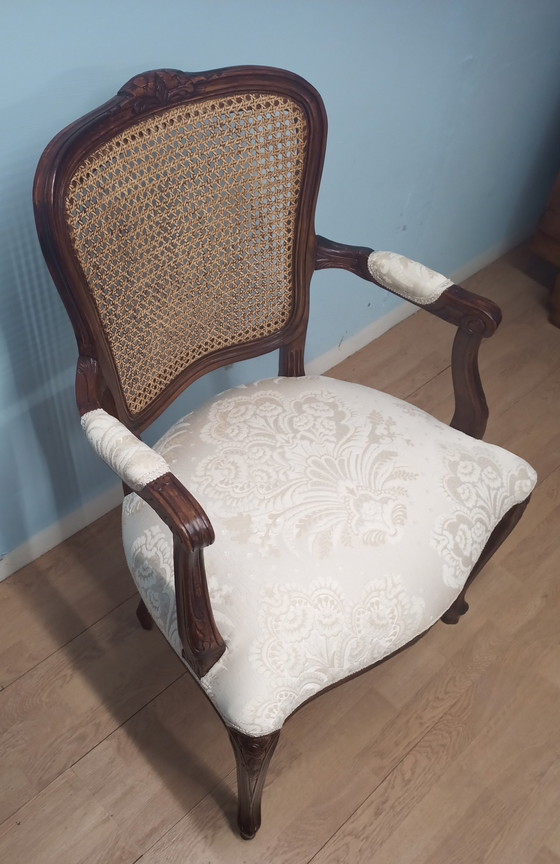 Image 1 of Lodewijk XV fauteuil in Italiaanse stijl, 1950