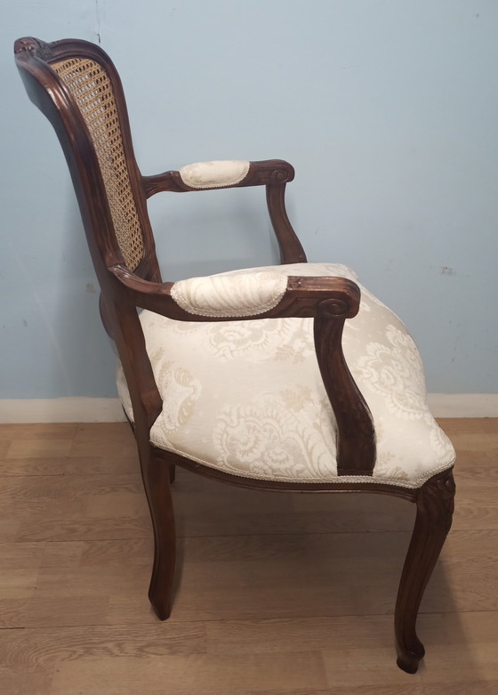 Image 1 of Lodewijk XV fauteuil in Italiaanse stijl, 1950