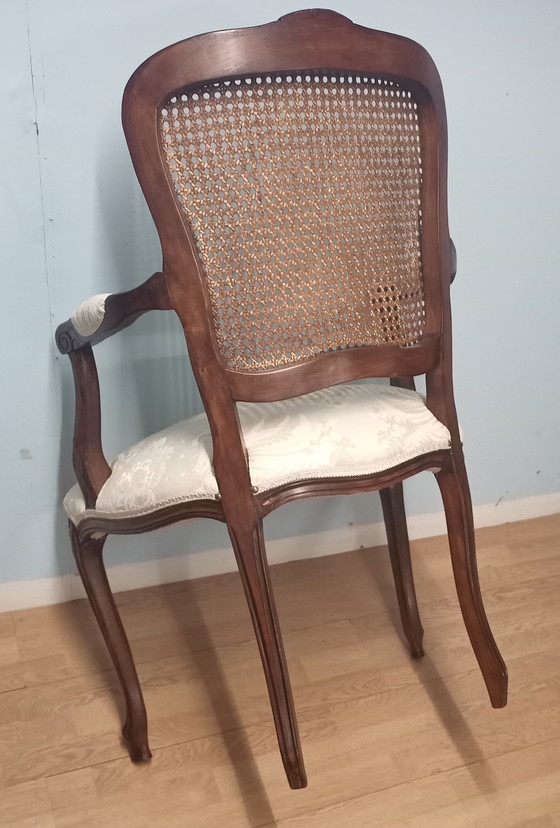 Image 1 of Lodewijk XV fauteuil in Italiaanse stijl, 1950